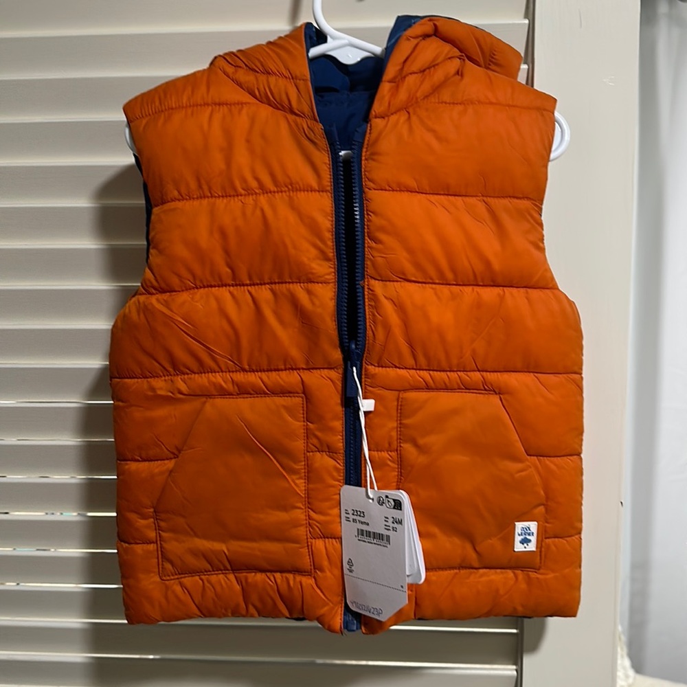 Mayoral kids reversible vest
